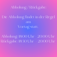 Abholung R&uuml;ckgabe